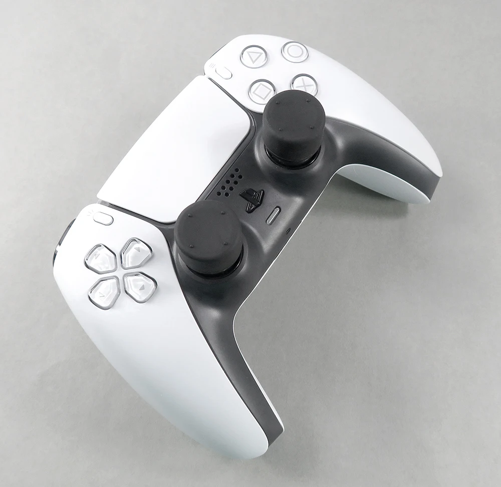 30 conjuntos 8 em 1 para ps5 gamepad l2 r2, botão de disparo rocker, conjunto de botões abs, acessórios de jogo, controle de botões estendidos