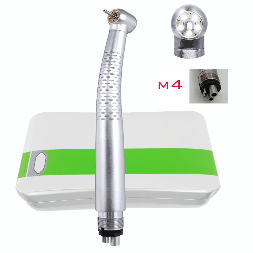 Dental High Speed 5 LED 2 löcher/4 Loch Handstück Air Turbine Patrone Rotor Wasser Sprays Zahnmedizin Werkzeuge