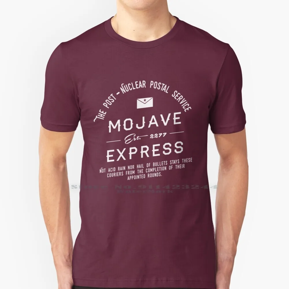 Mojave Express-The Post Nuclear Postal Service. T Shirt Cotton 6XL New Vegas Mojave 3 4 Express Service Courier