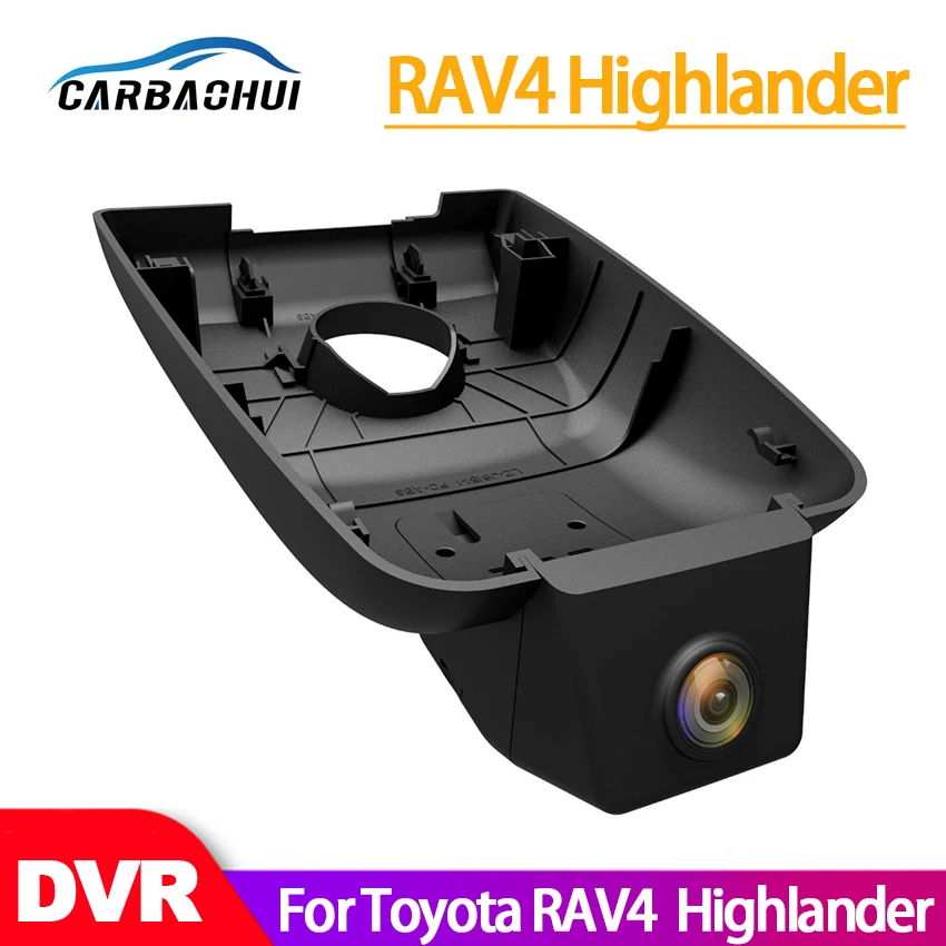 Car DVR Wifi Video Recorder Dash Cam Camera For Toyota RAV4 RAV 4 Highlander 2018 2019- 2022 high quality Night vision HD