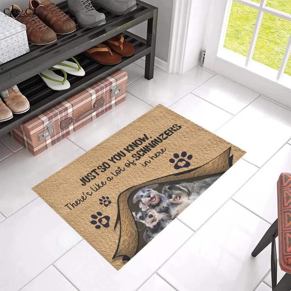 HXAnimals Floor Mats 3D Graphic Ring The Doorbell And Let Me Sing You The Song Of My People Doormats Funny Fashion Mat