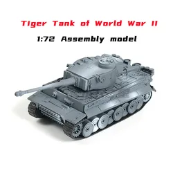 1/72 WW II Germany Tiger Tank Model Panther Assembly Panzer Model World of Tanks Assembling Military Toy