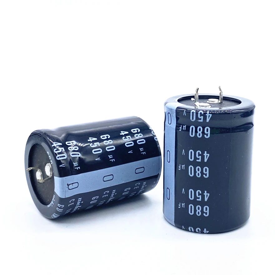 1 sztuk/partia 450v 680UF kondensator elektrolityczny aluminium rozmiar 35X45MM 35X50MM 680UF 450V 20%