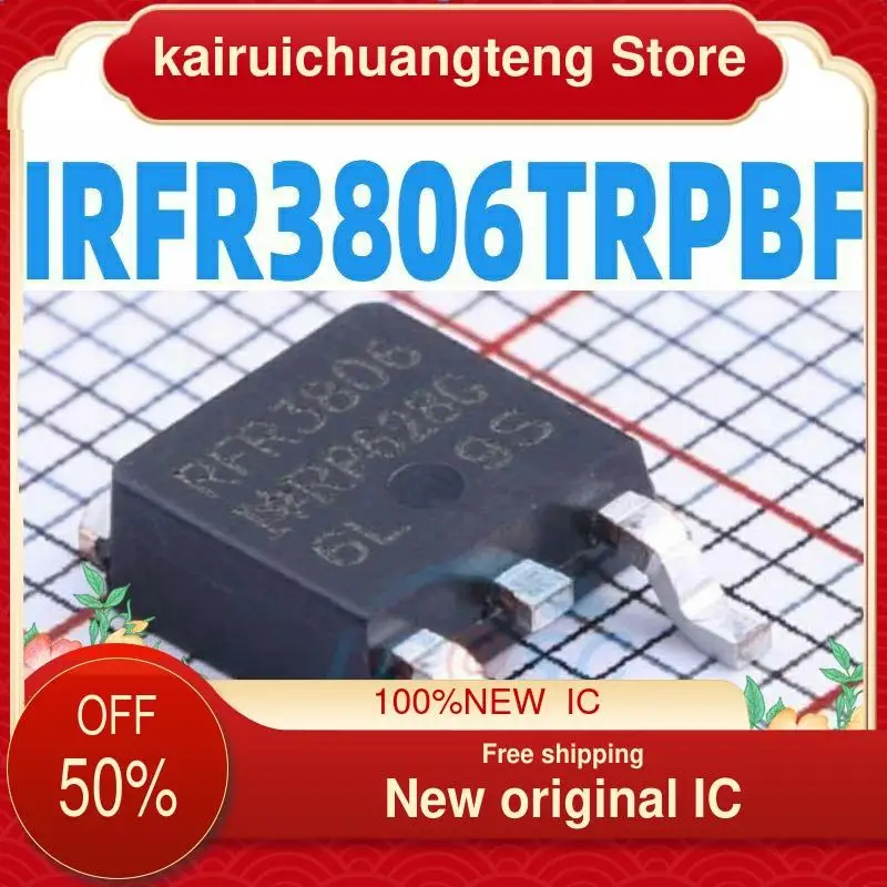 20 szt. Do 252-3 60V/43A IRFR3806TR IRFR3806TRPBF nuevo original