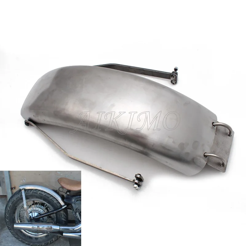 1 zestaw motocykl stal 54cm tylny błotnik pokrywa przyczepa błotnik klapy Splash dla HONDA STEED VLX400/600