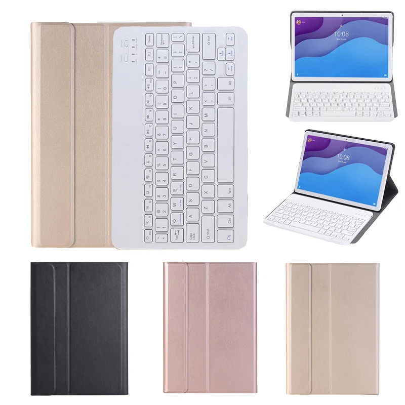 

PU Leather Case with Detachable Keyboard for Lenovo Xiaoxin Pad Pro 11 .5 TB-J706F Xiaoxin Pad 11 TB-J606F Smart Cover