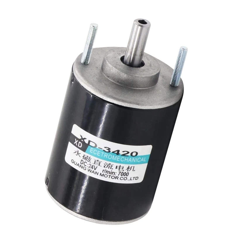 12V 2000rpm 24V 4000rpm DC Motor 180W 63120 High Speed High Torque Micro Motor Adjustable Speed Can CW CCW