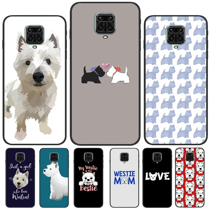 Westie Scottie Scottish Terrier Case For Xiaomi Redmi Note 12 Pro 8 9 10 11 Pro Note 12S 11S 10S 9S 9C 10A 10C 12C Cover