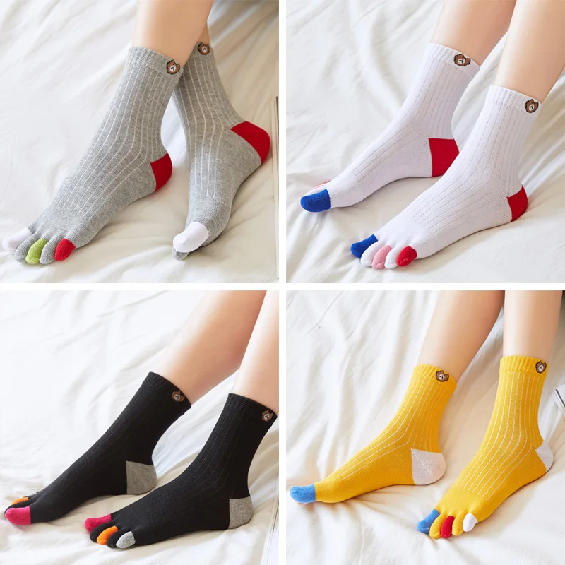 

4 Pairs Korean Style Women Kawaii Socks Ankle Socks Female Designer Socks