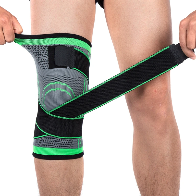 TJ-TianJun Outdoor Stricken Übung Kneepads Fitness Lauf Verband Druck Kneepad Reiten Schutz Wandern Klettern kneelet