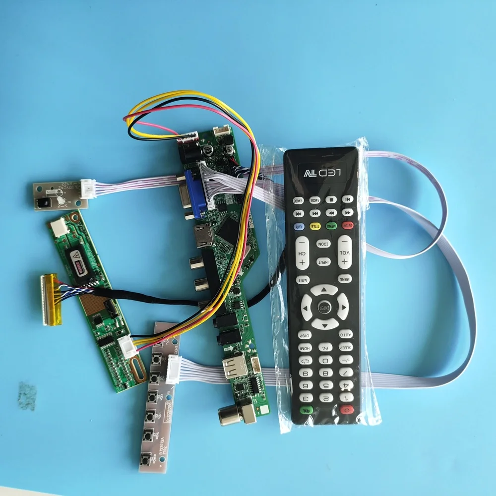 for LP141WX3-TLR1 Module TV Controller Board AV VGA Mother Board 1 lamps 14.1