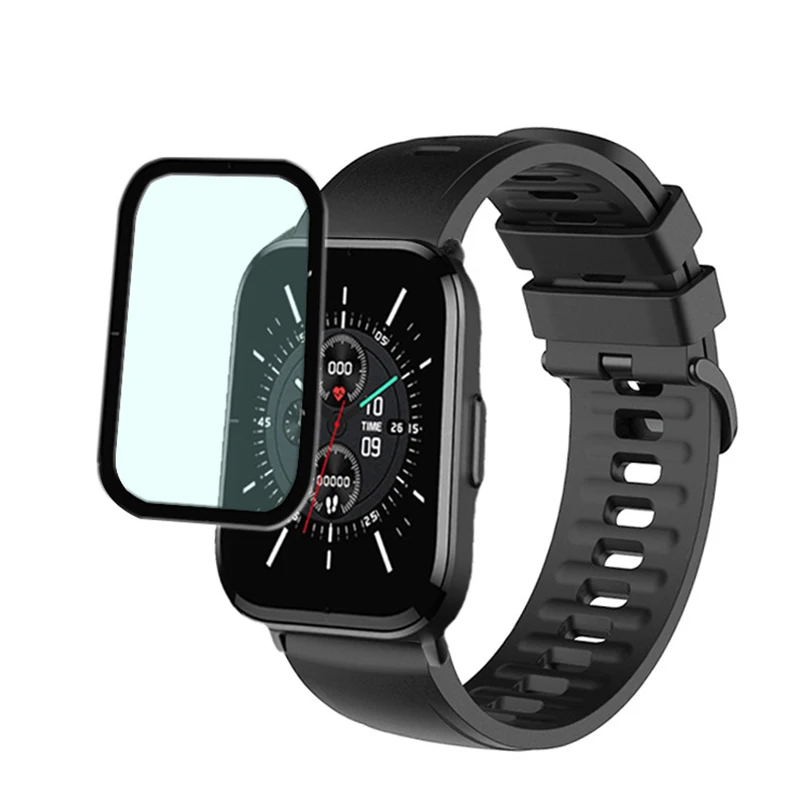 Screen Protector For Xiaomi Mibro Color Watch 3D Curved Full Coverage Soft Edge Film Scratch Resistant Protective Accessories