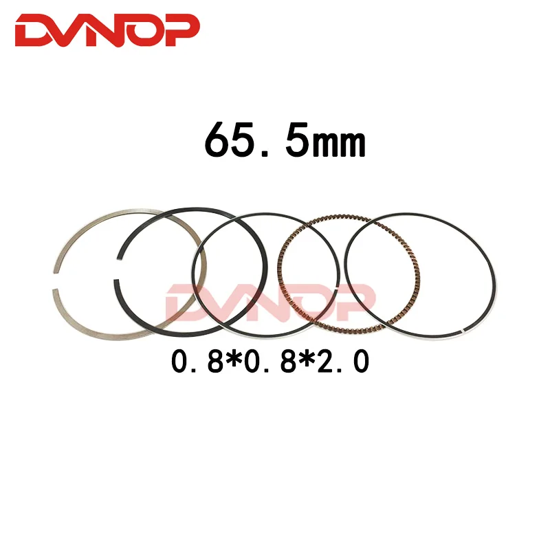65.5mm KPS200 KPR200 KPT200 LF200-10P 200-10R Motorcycle Piston Ring kits