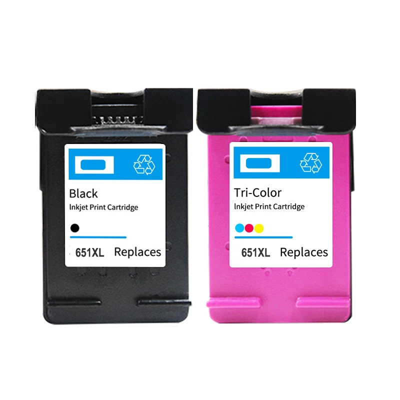 einkshop For HP 651XL Ink Cartridge For HP Deskjet Ink Advantage 5645 5575 Officejet 202 202c 252 252c