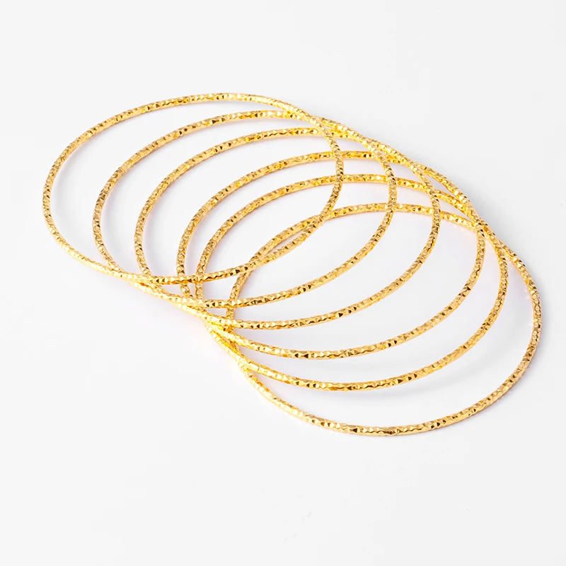 arabic jewelry women\'s bracelet copper African gold Color bangle& bracelet dubai bridal jewelry