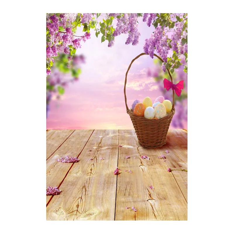 Виниловые фоны для фотосъемки с изображением цветов, пасхальное яйцо, аксессуары для фотостудии, Фотофон GE-063