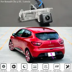 Yeshibation Back Up Camera For Renault Clio 3 III / Lutecia 2005~2014 HD CCD Night Vision Reverse Camera