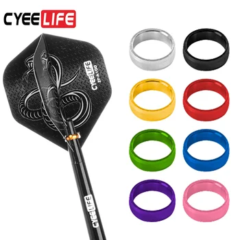 Cyeelife-アルミニウム合金ミニ接着剤,6ユニット,0.01g,超軽量ダーツアクセサリー