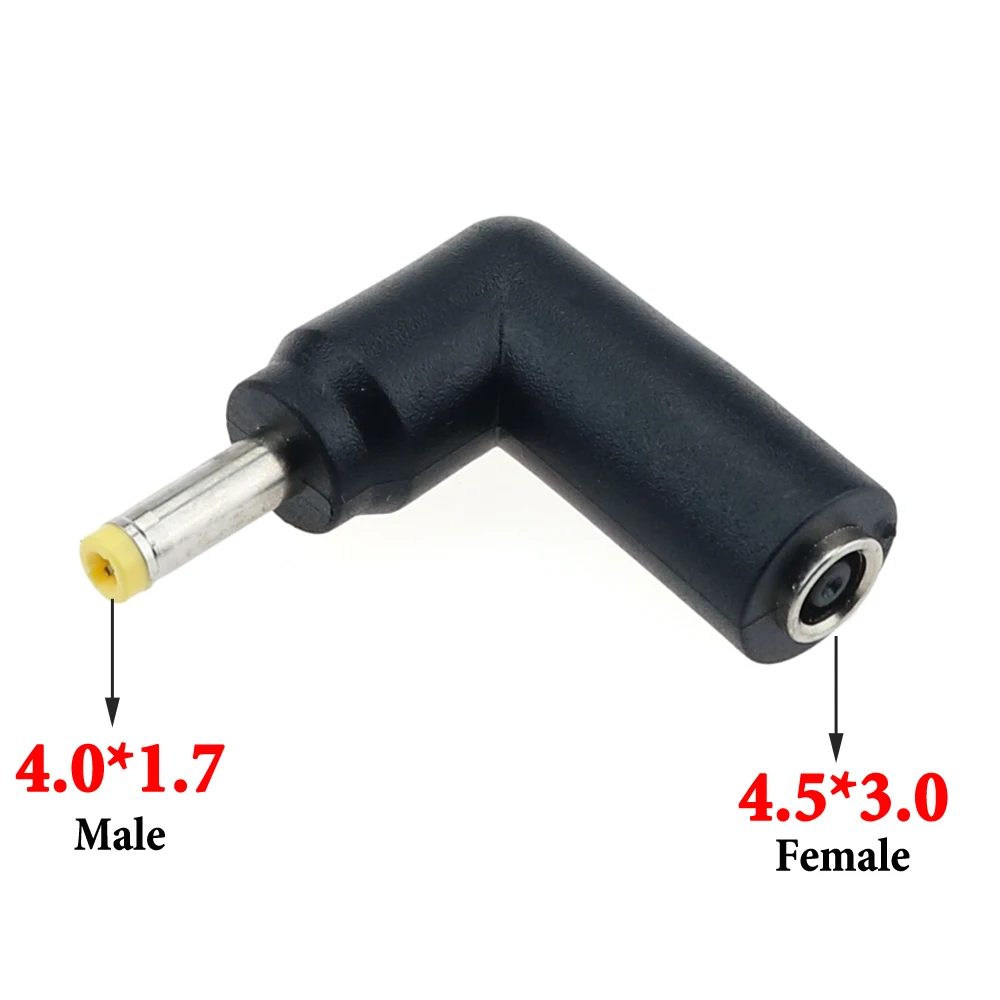 Cltgxdd DC 4.0*1.7 4.5*3.0 4.8*1.7 5.5*2.1 5.5*2.5 Male to 4.5x3.0mm Female Power Plug Jack Converter Laptop Adapter Connector