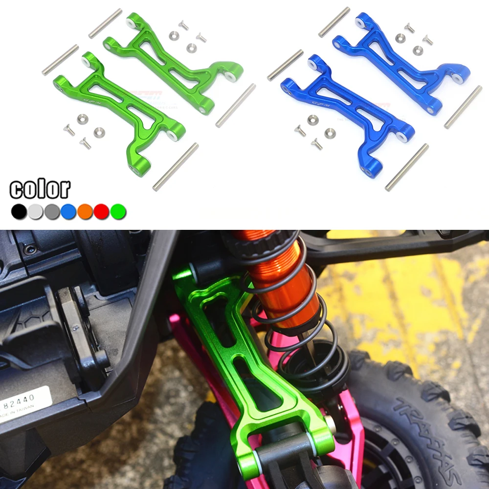 

GPM for 1/10 MAXX 89076-4 MONSTER TRUCK metal Aluminum alloy front/rear upper Suspension arms upper swing arm 8998