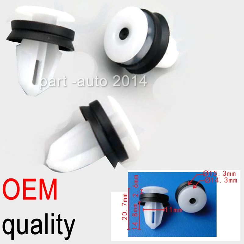 100/500 Tailgate Lining Clips & Boot Lid Lining Fasteners for Land Rovers LR013135  Range Rover Freelander