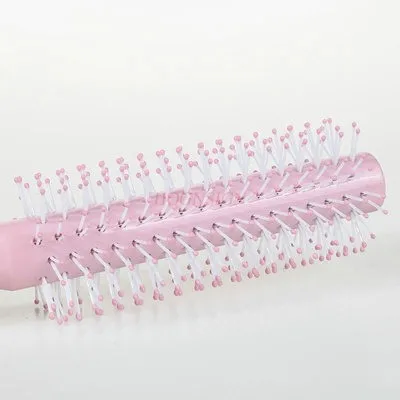 style comb Sharp-tailed hair comb cylinder roller comb plastic roller round comb buckle style hair comb