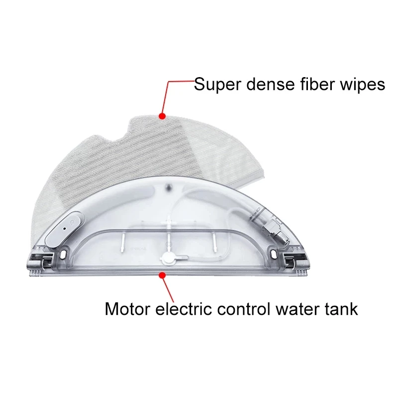 Original Wasser Tanker Befestigung + Mopp Lappen Für Xiaomi Mijia 1C STYTJ01ZHM Roboter-staubsauger Ersatzteile Zubehör Kits