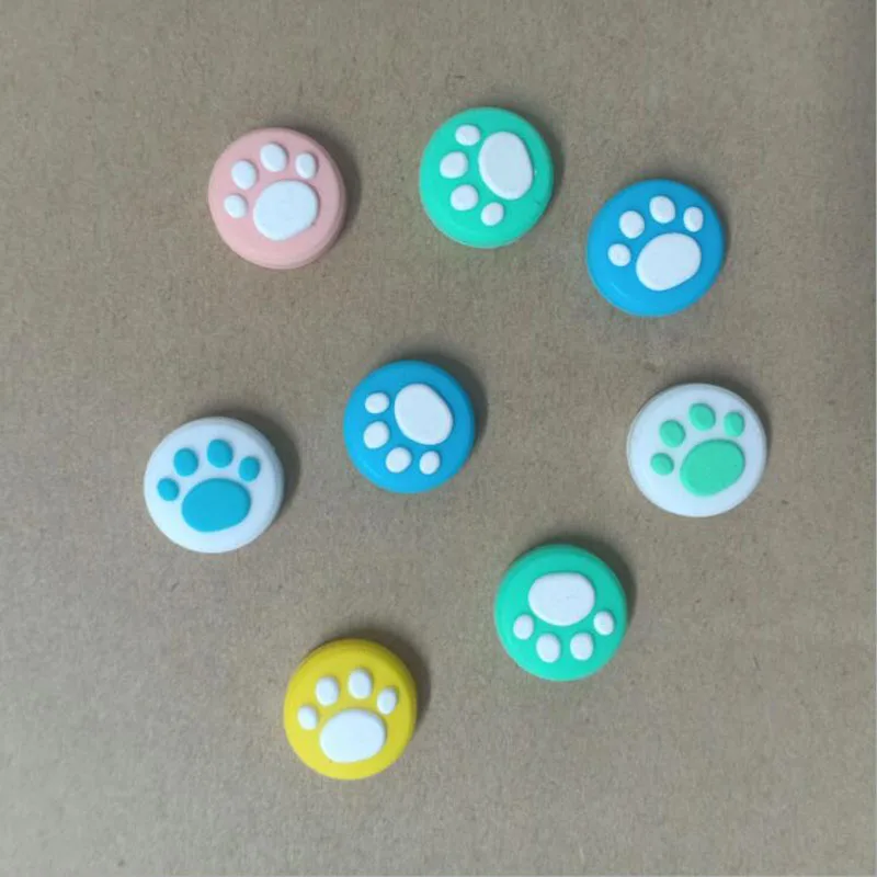 Cubierta de Joystick para Nintendo Switch OLED y Switch lite, accesorios de funda de Thumb Stick, garra de gato, garra bonita, 2 piezas