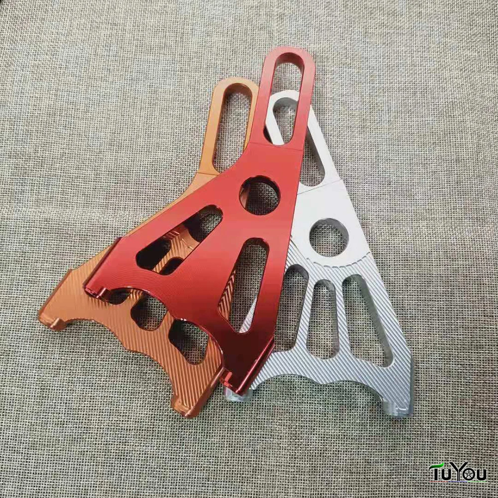 Universal CNC Motorcycle Front Brake Caliper Bracket adapter For 200/220mm Brake Disc Rpm Adelin Frando 82mm Brake Caliper view 4