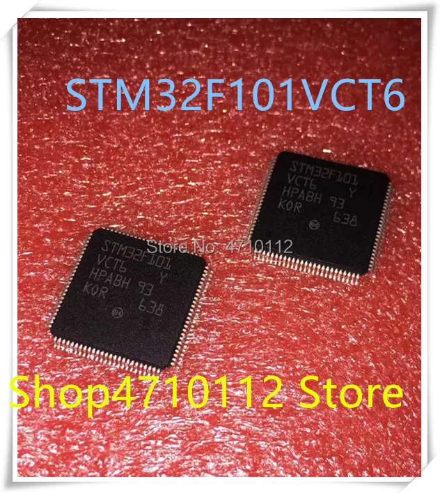 NOVA 10 pçs/lote STM32F101VCT6 STM32F101 VCT6 LQFP-100 IC