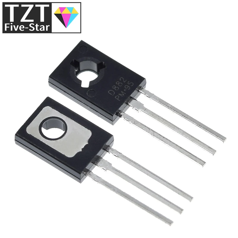 TZT 10/30PCS D882 2SD882 Spannungsregulierungsmodul 3A 40V – Detail 3