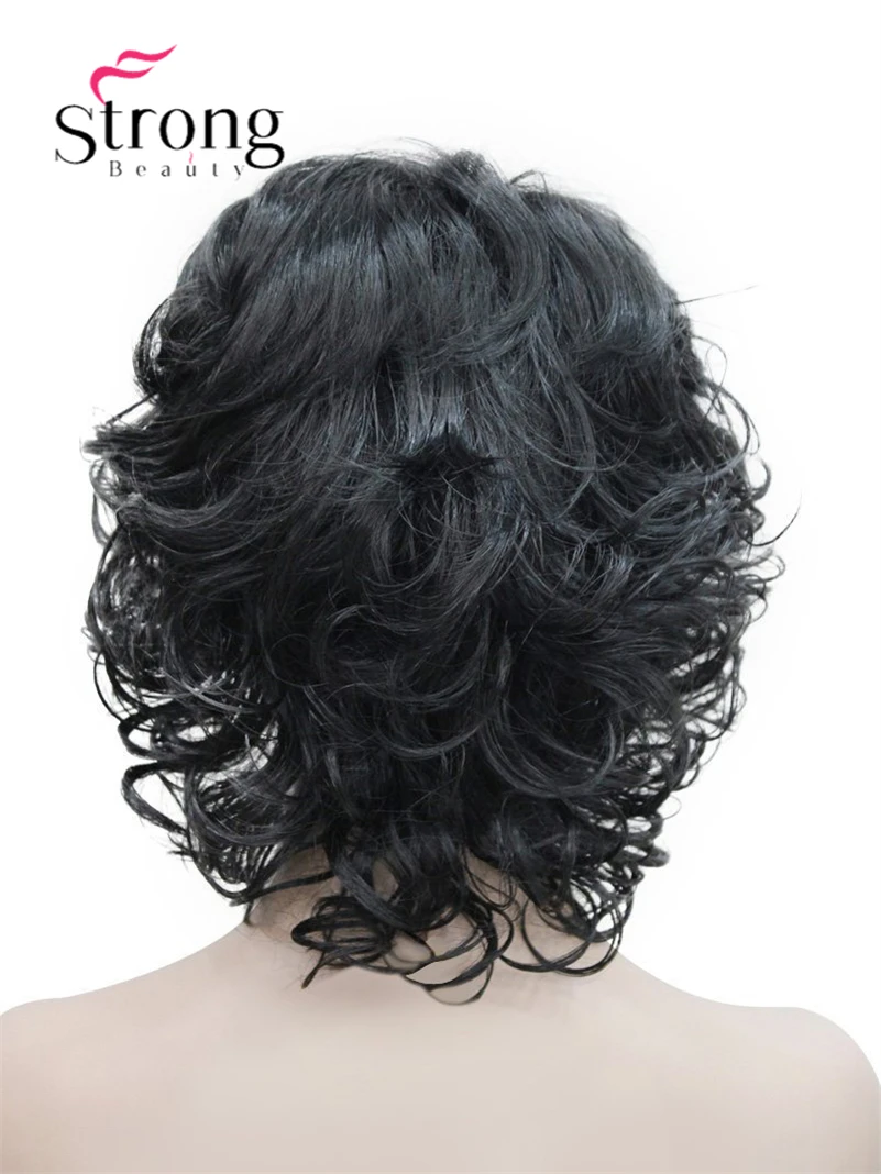 Women's Short Curly Heat Resistant Synthetic Auburn Hair Wigs COLOUR CHOICES
