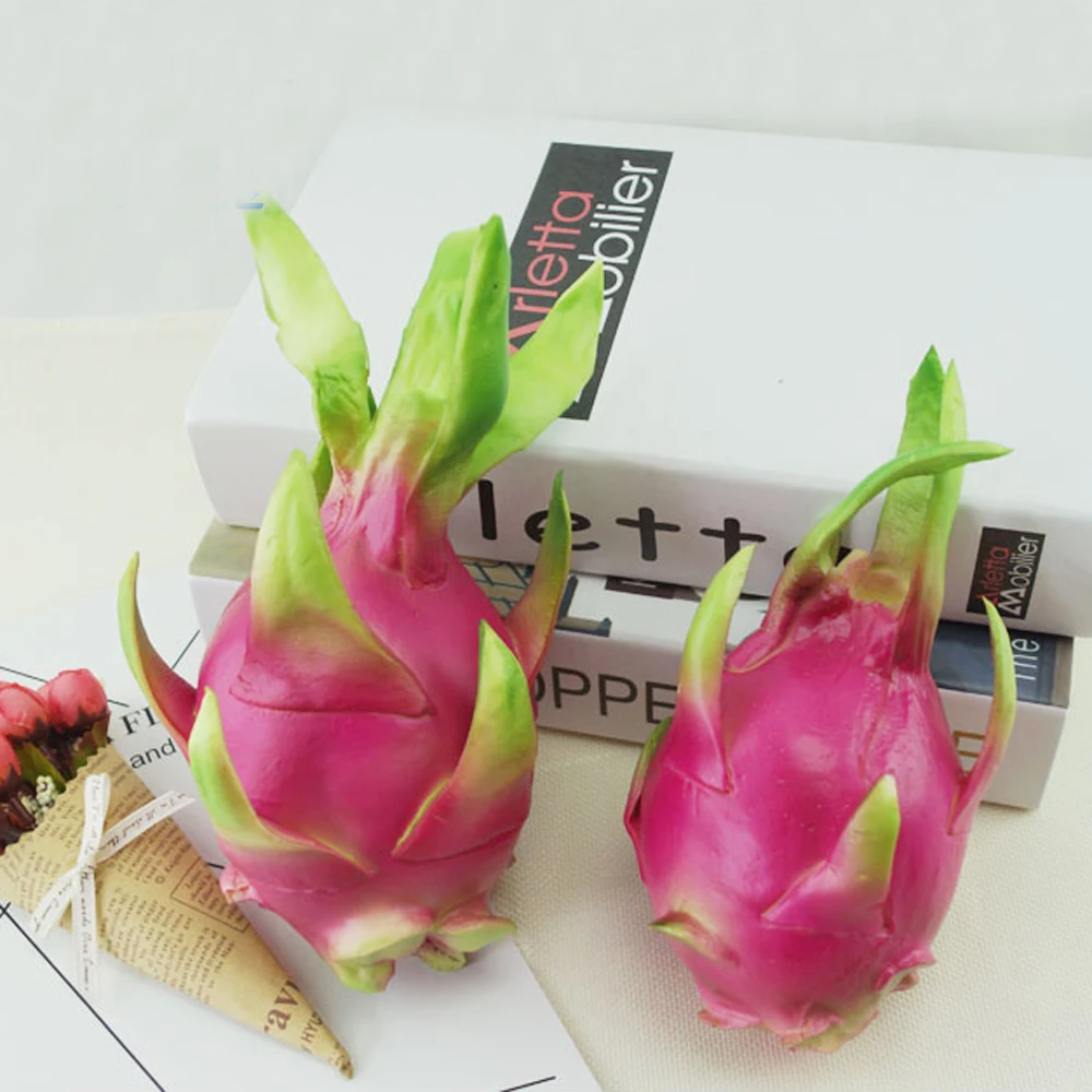 High imitation artificial Fake pitaya Fruit artifical pitaya&artificial plastic fake simulated pitay