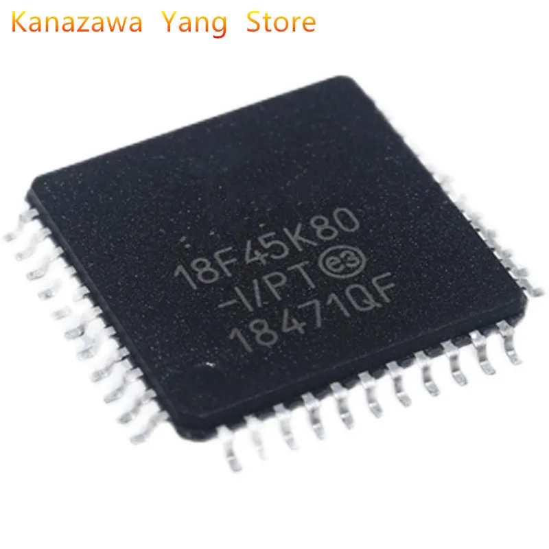 

10 Pcs 20 Pcs/Lot Brand New PIC18F45K80-I/PT Silk Screen 18F45K80-I/PT TQFP-44 Processor Microcontroller In Stock Best Quality