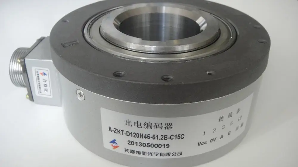 Changchun Yu Heng hollow shaft motor encoder A-ZKT-D120H45-51.2B-C15C new original