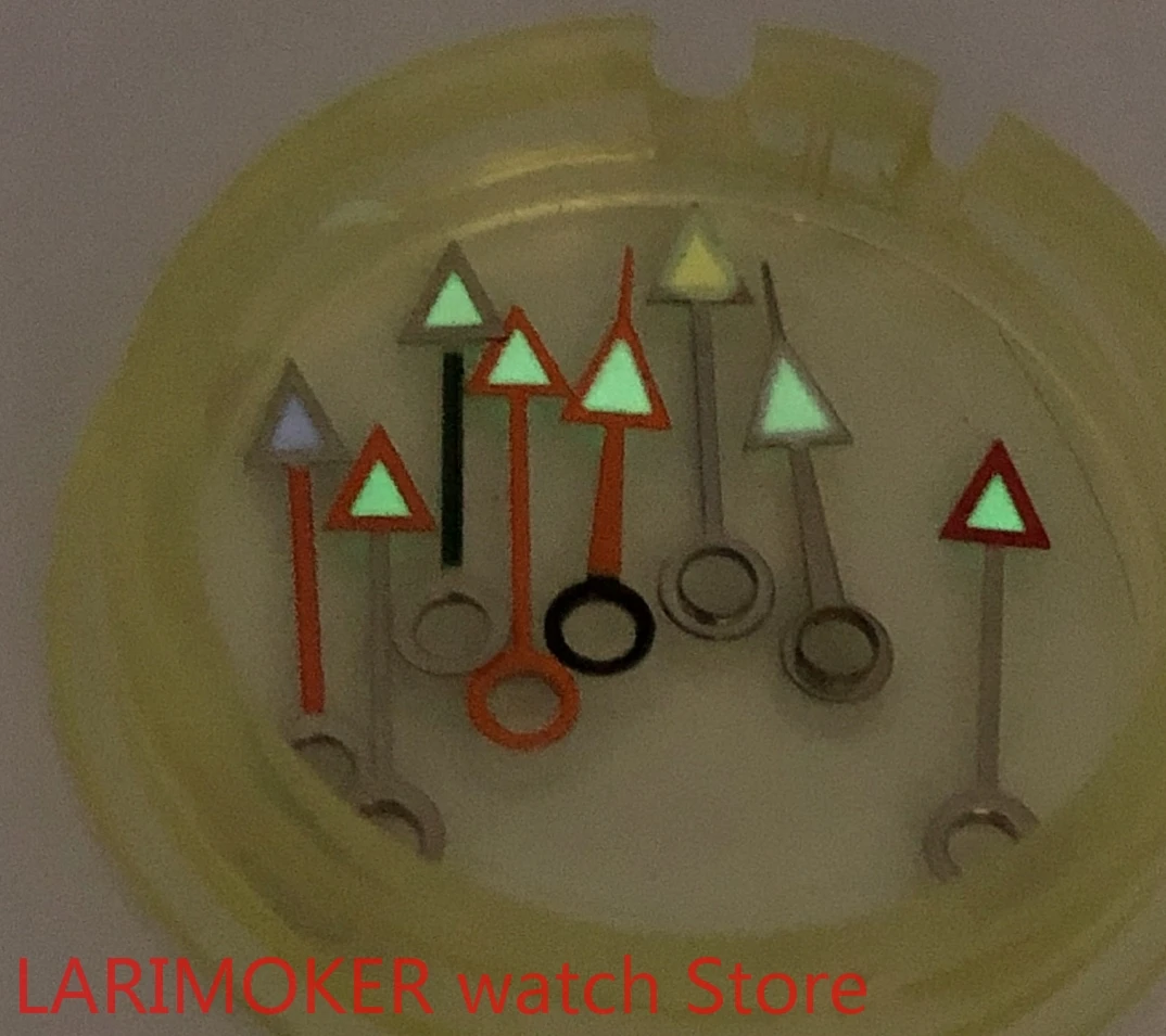 パールd3804ムーブメント用gmtマルチカラー時計ハンド