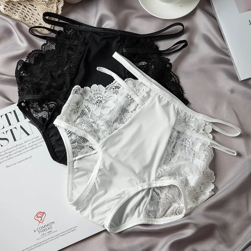 

2021 Новое женское сексуальное нижнее белье, кружевные трусики модные перфорированные открытые туфли; Удобные трусики с высокой талией бесшо...