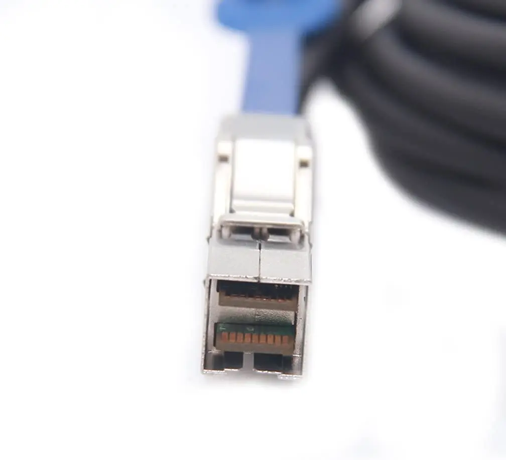 12G External Mini SAS HD SFF-8644 to SFF-8644 Cable, 0.5-m(1.64ft)