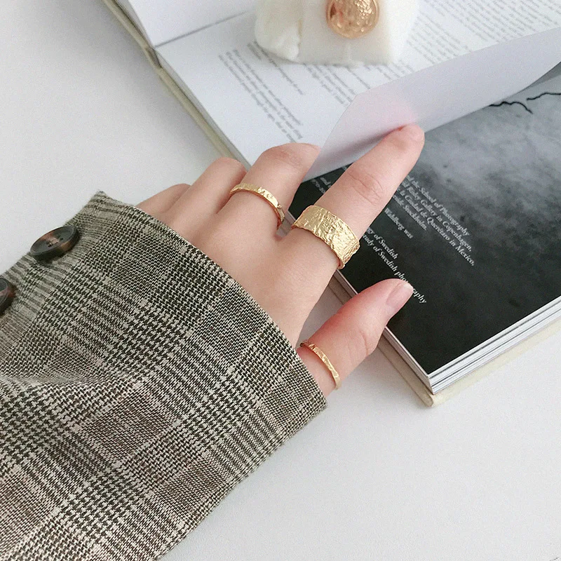 New Charming Irregular Finger Ring for Women Vintage Boho Knuckle Party Rings Gothic Punk Jewelry Gifts for Girls 2020