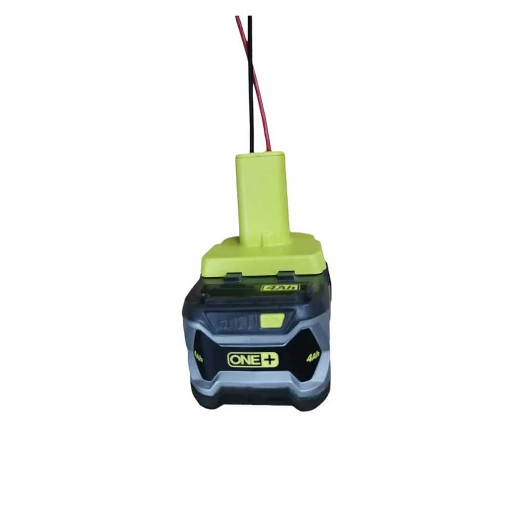 مهايئ بطارية ل Ryobi واحد زائد 18 فولت بطارية ليثيوم أيون أداة الطاقة لتقوم بها بنفسك 12 Awg الأسلاك موصل P108 P107 محول