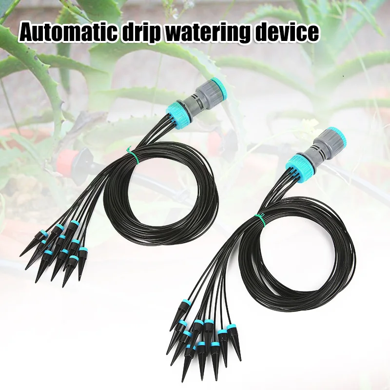 Drip Irrigation Kit Gardening Flowers Adjustable Drip Water Saving System Greenhouse Potted Plant Grow Tent для садоводства