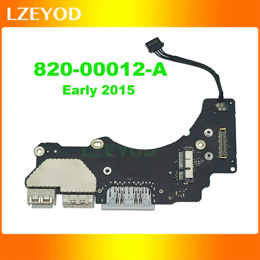 

Genuine A1502 I/O Board For Macbook Pro Retina 13" A1502 USB Power Audio Board dc jack 820-00012-A 2015 year