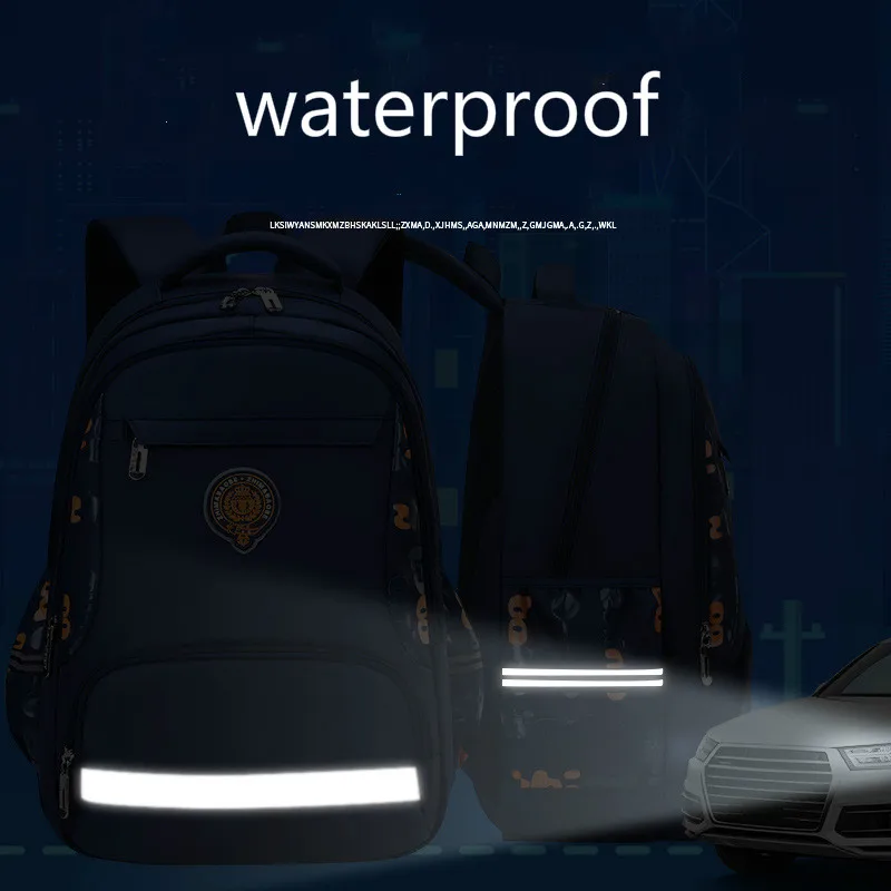 Crianças sacos de escola para meninas meninos crianças mochila escolar à prova dwaterproof água mochilas da escola primária