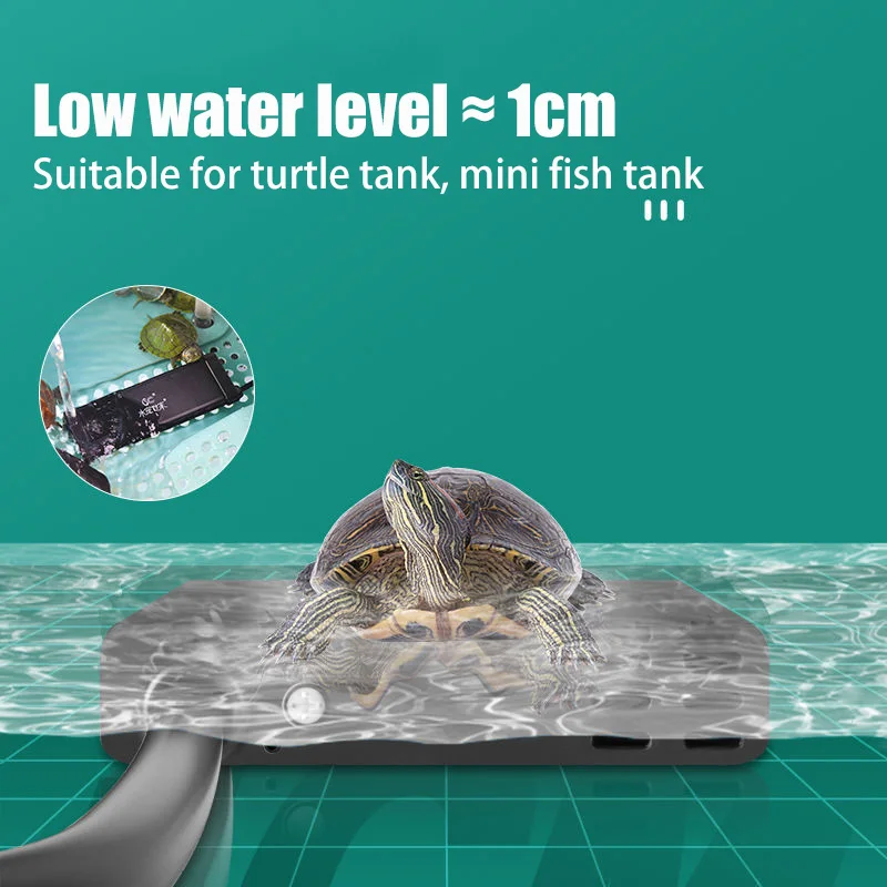 USB Mini Fish Tank Heater Rod Submersible Automatic Constant Temperature Heating Small Tortoise Tank Aquarium Water Heat 5W-30W