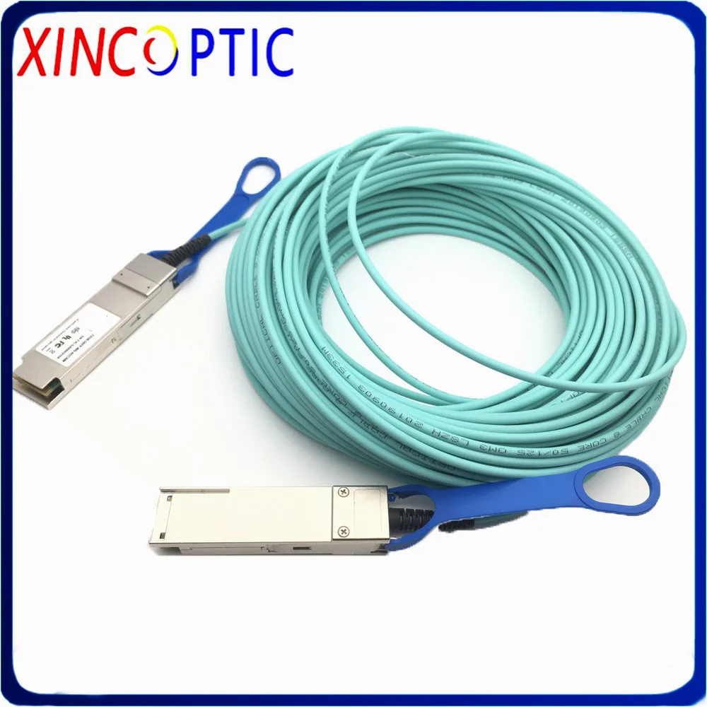 

40Gbps QSFP+ to QSFP+ AOC 1M 2M 3M 5M 7M 10M 15M 20M 25M 30M 50M OM3 AOC Active Optical Cable Compatible Cisco QSFP-H40G-AOC