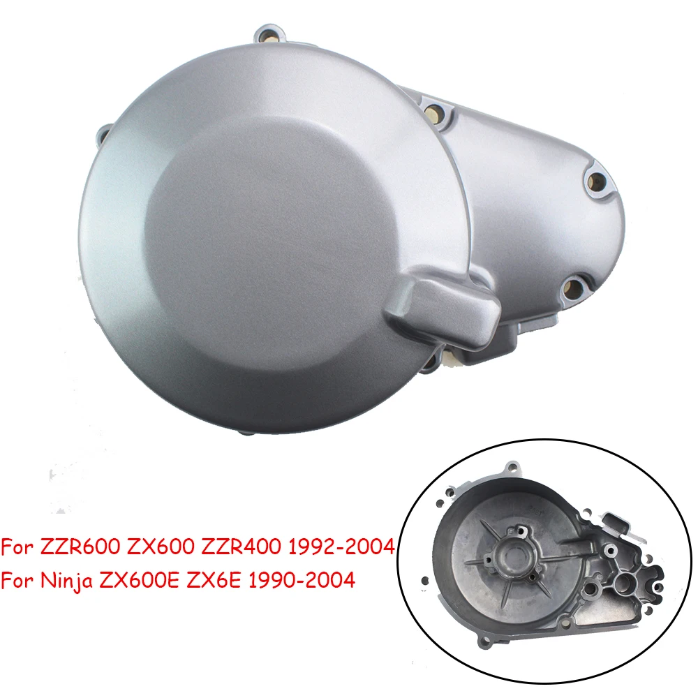 For Kawasaki ZZR600 ZZR400 ZX600 92-04 Ninja ZX600E ZX6E Motorcycle Left Engine Stator Crankcase Cover Guard Generator Protector