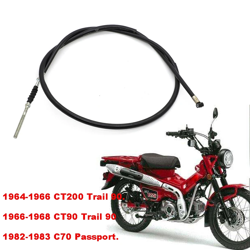 123cm Motorcycle Brake Line for Honda CT200 CT90 C70 Trail 90 Shift Shifter Gear Brake Cable Sets Core Inner Wire Steel Speed