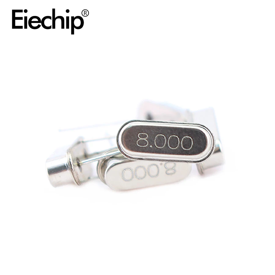 Kit de oscilador de cristal eletrônico, HC-49S, 7 tipos, quartzo DIP, 32.768Khz, 4Mhz, 8Mhz, 12Mhz, 16Mhz, 20Mhz, 25Mhz, 35pcs por lote