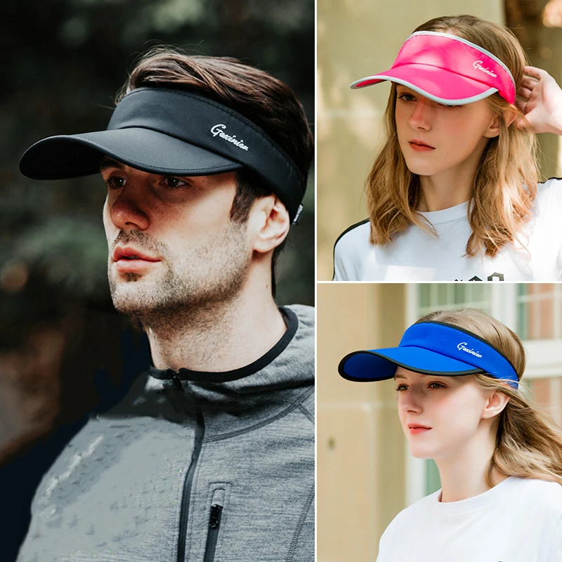 Summer Sun Hat Visor Cap Casual Unisex Hats Spring Autumn Adult Running Caps Empty Top Hats Men Women Baseball Cap Verano Sport