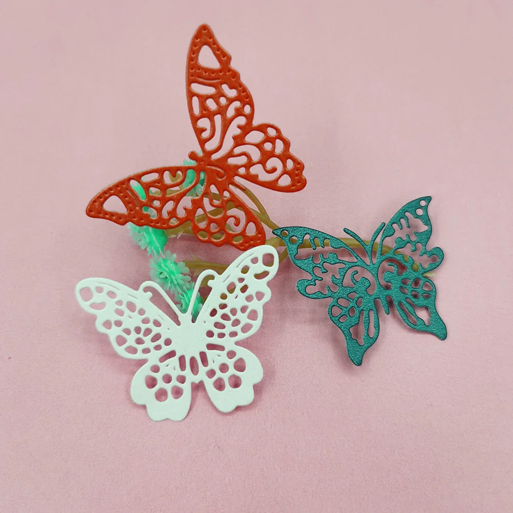 Butterflies Cutting Dies Cut Die Mold Scrapbooking DIY Photo Album Card Making Stencil Paper Cutter Embossing Craft Knife Mould